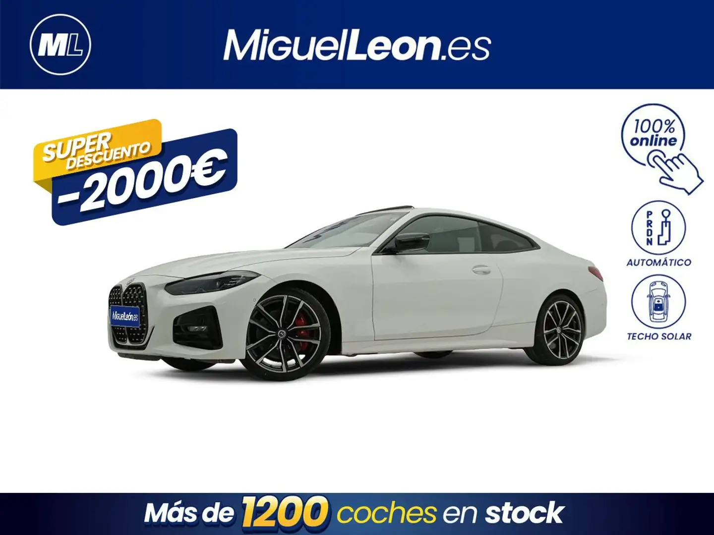 BMW 420 420d Blanco - 1