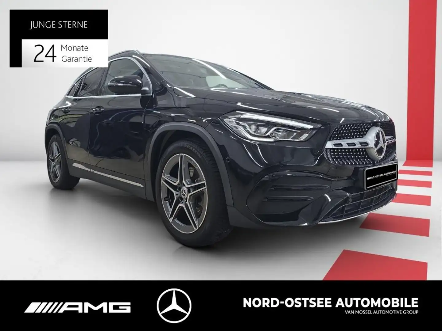 Mercedes-Benz GLA 250 4M AMG  PANO KAMERA LED AMBIE ADV.-SOUND Schwarz - 2