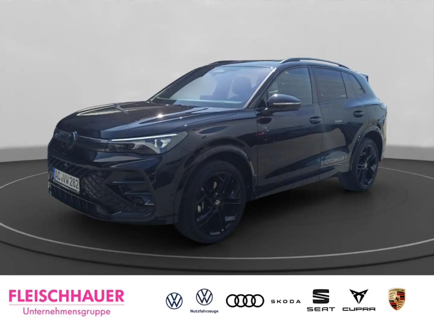 Volkswagen Tiguan 2.0 TDI 4Motion R-Line DSG+HARMAN KARDON Schwarz - 1