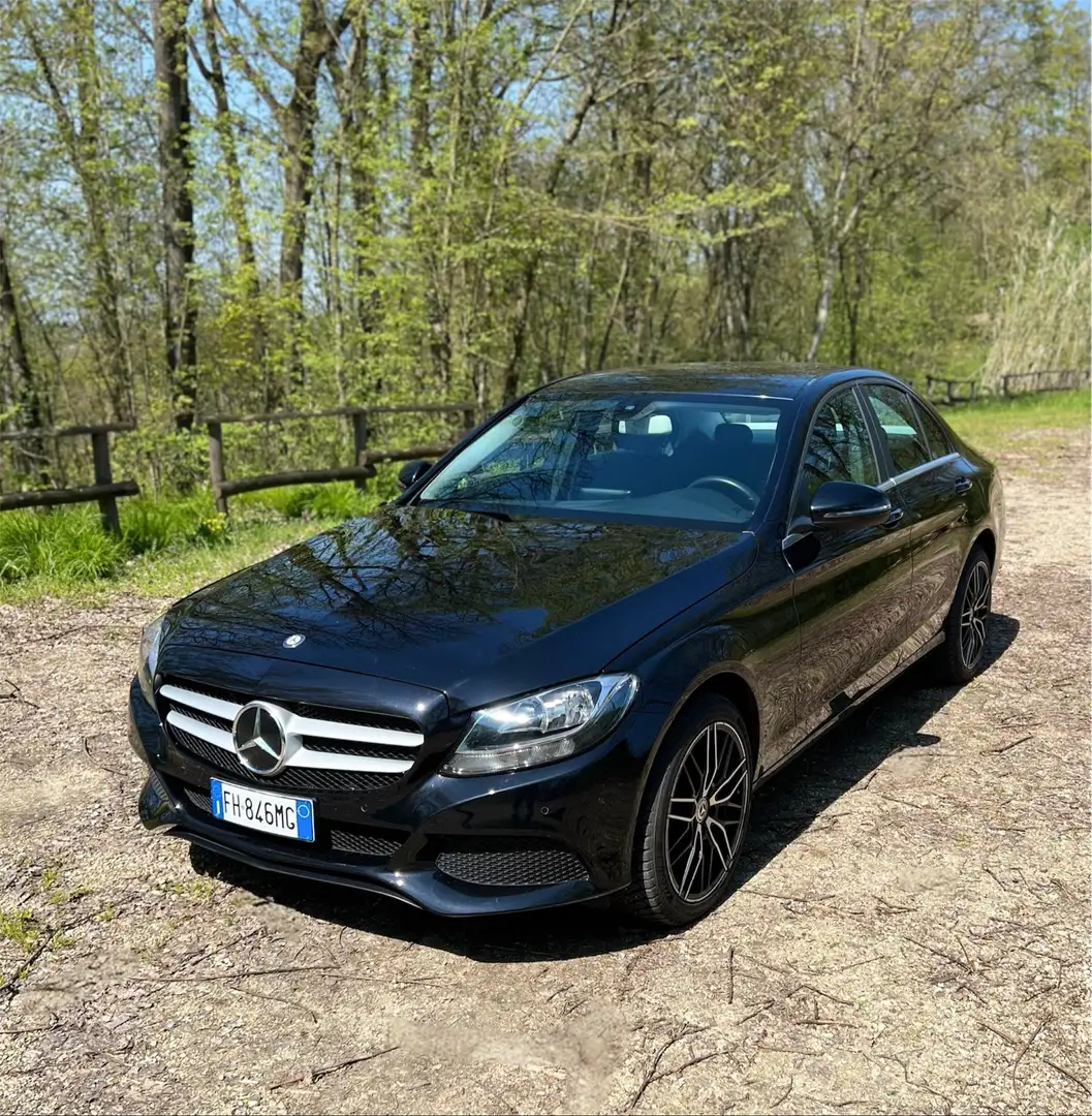 Mercedes-Benz C 180 Mercedes-Benz C 180d Nero - 1