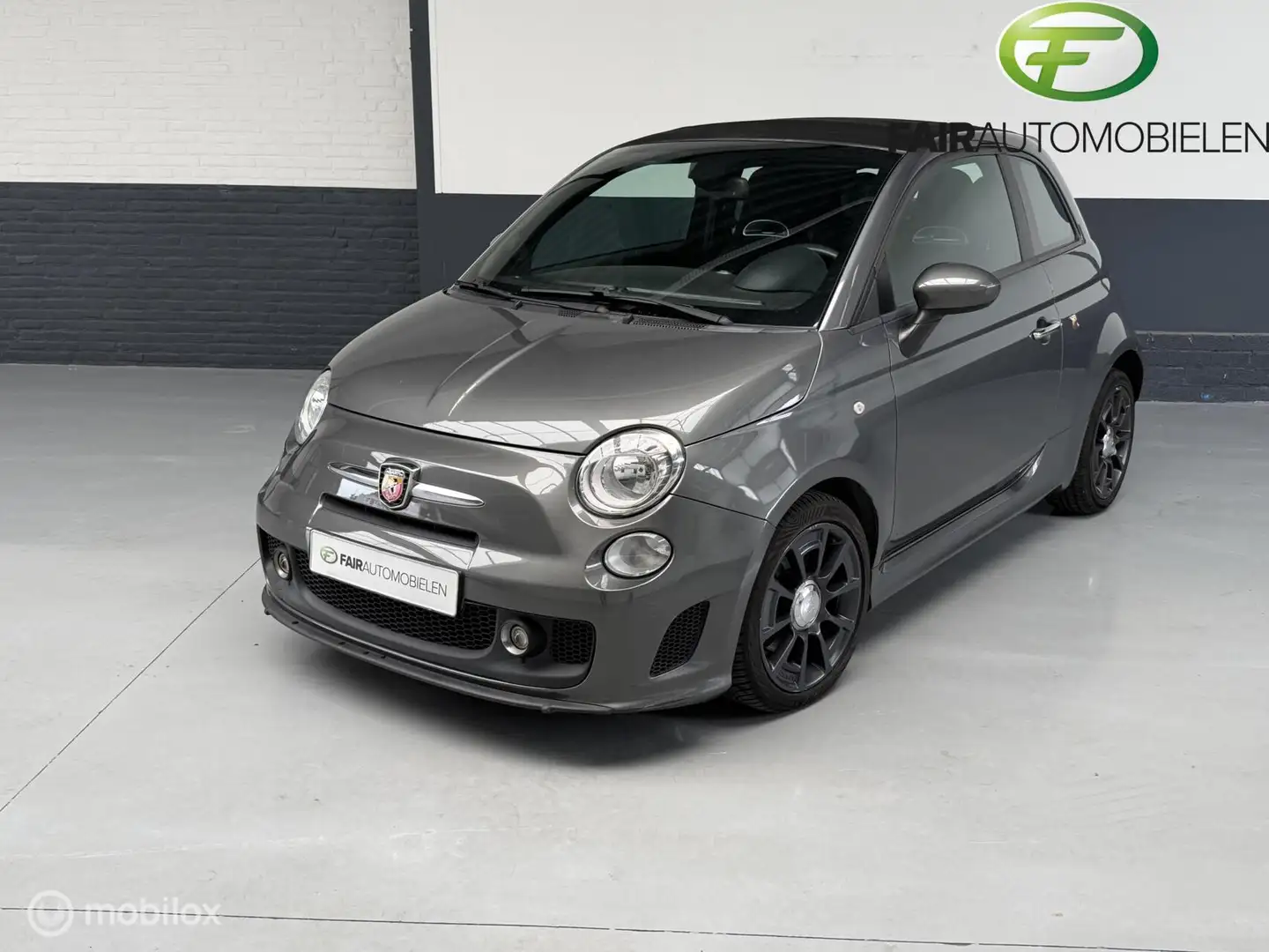 Fiat 500C Abarth 1.4 T-Jet Elaborabile Grijs - 1