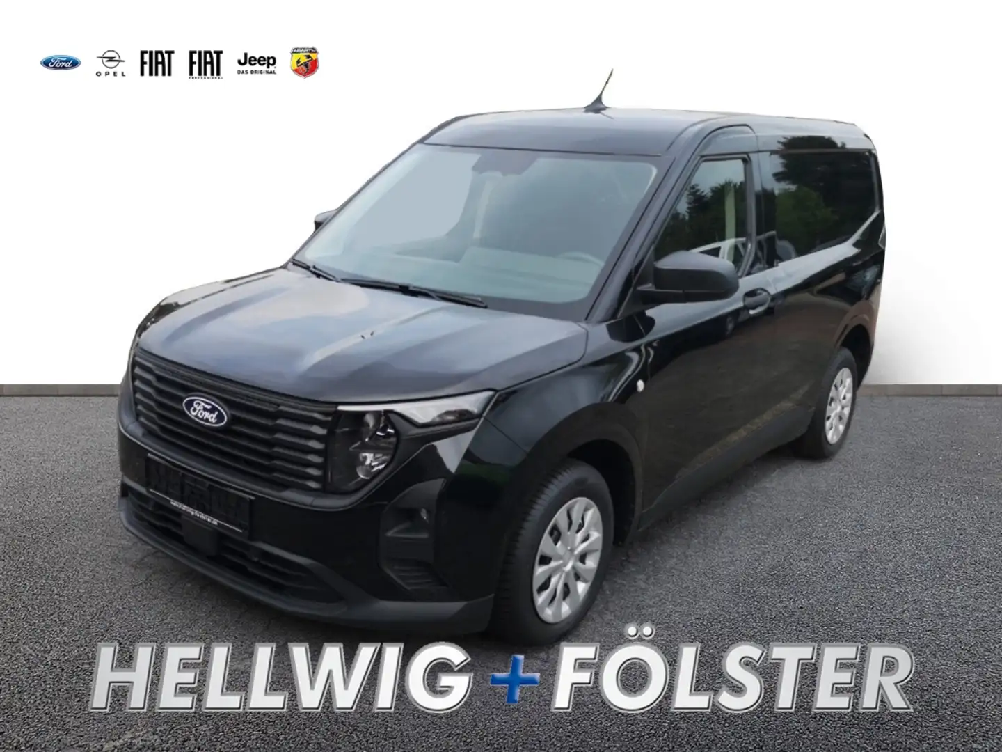 Ford Transit Courier TREND NAVI / GJR / FAHRERASSISTENZ-PAKET Negro - 1