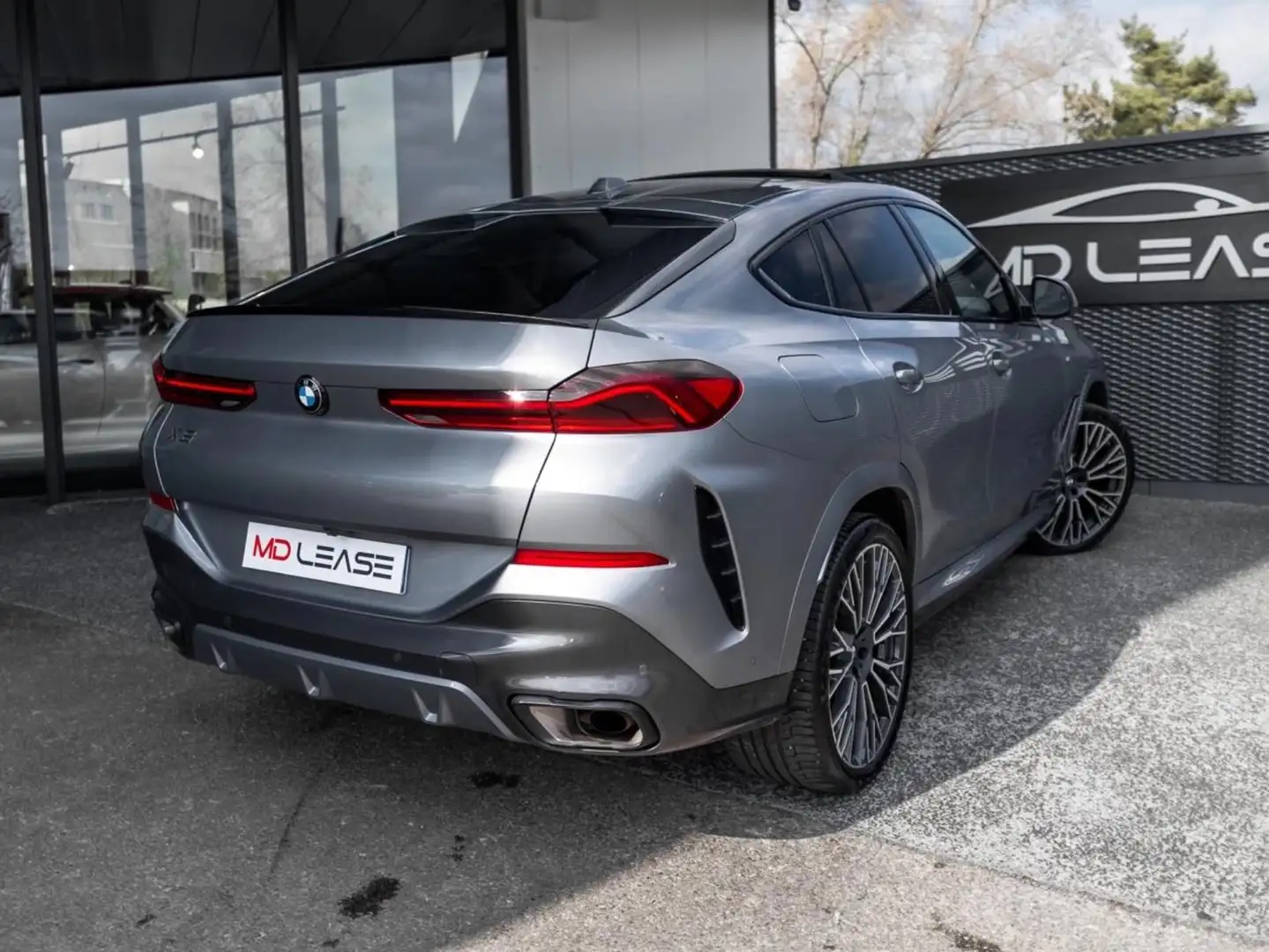 BMW X6 30d M line Gris - 2