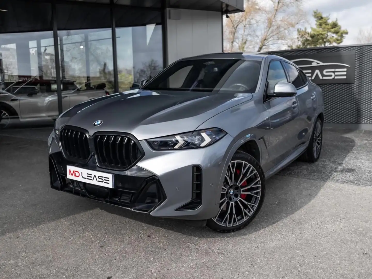 BMW X6 30d M line Gris - 1