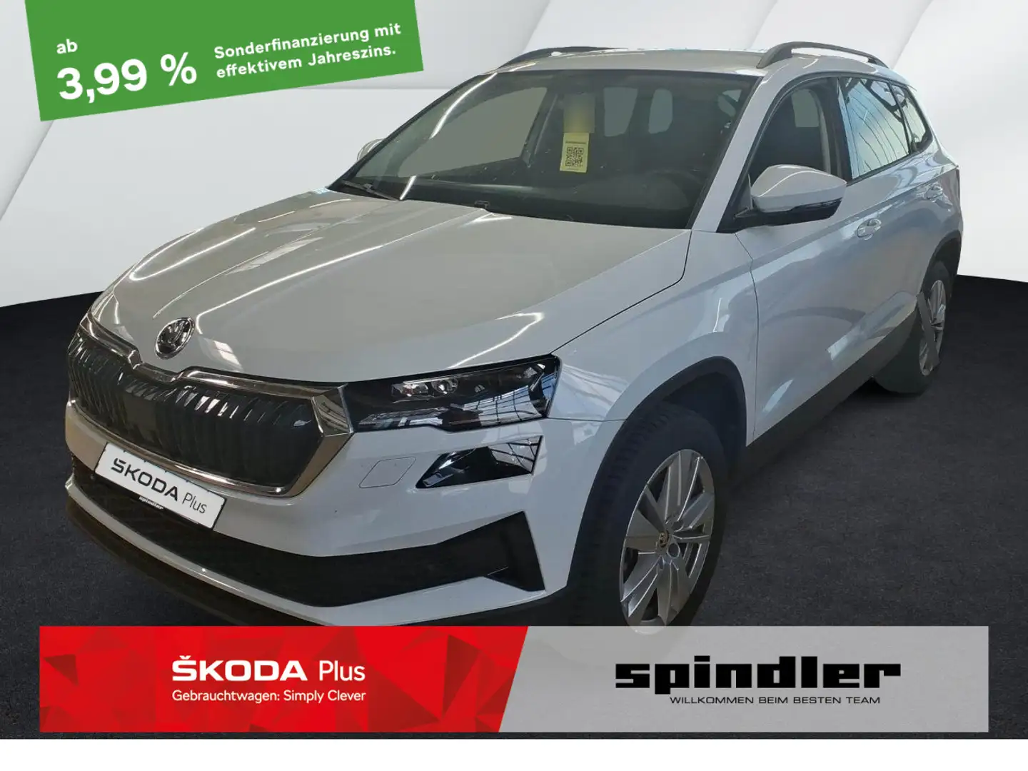 Skoda Karoq Selection 1.5 TSI DSG / Matrix, ACC, RFK, Blanc - 1