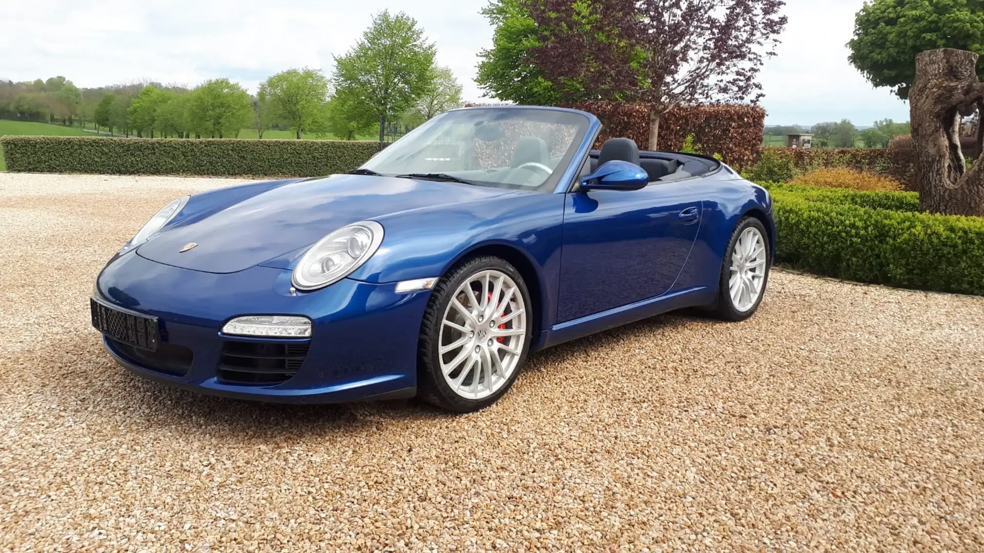 Porsche 997 Carrera 2S  Cabriolet 3.8i  Phase 2  - Manuelle Bleu - 1