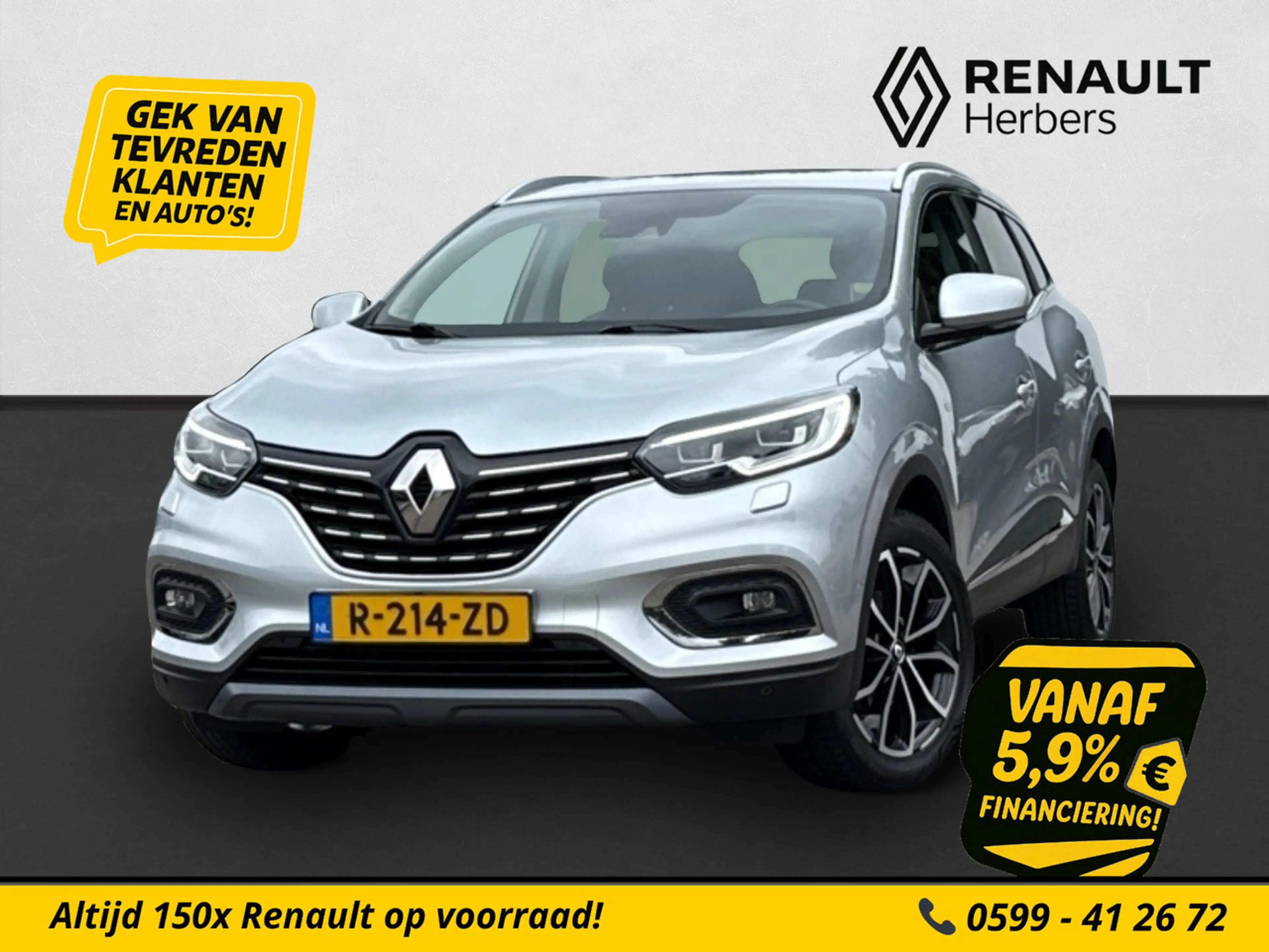 Renault Kadjar 1.3 TCe Bose EDC 140 AUTOMAAT / ADAPT CRUISE / STO