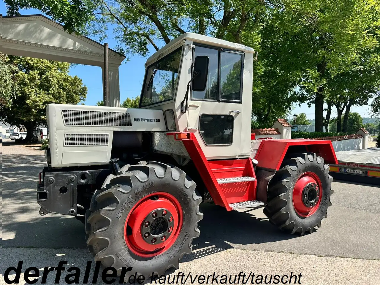 Mercedes-Benz Trac 800 Agrarausführung, foto 1