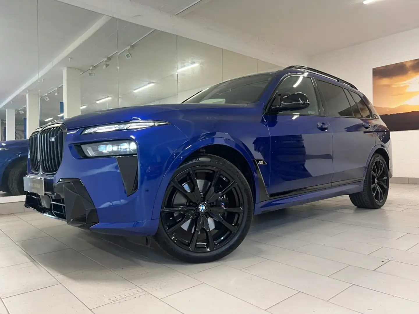 BMW X7 M 60i xDrive 48V AZIENDALE !! MARINA BAY BLU !! Blu/Azzurro - 1