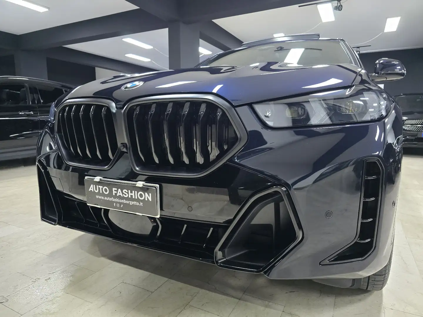 BMW X6 X6 G06 xdrive30d mhev 48V Msport auto (Tetto-full) Blu/Azzurro - 2
