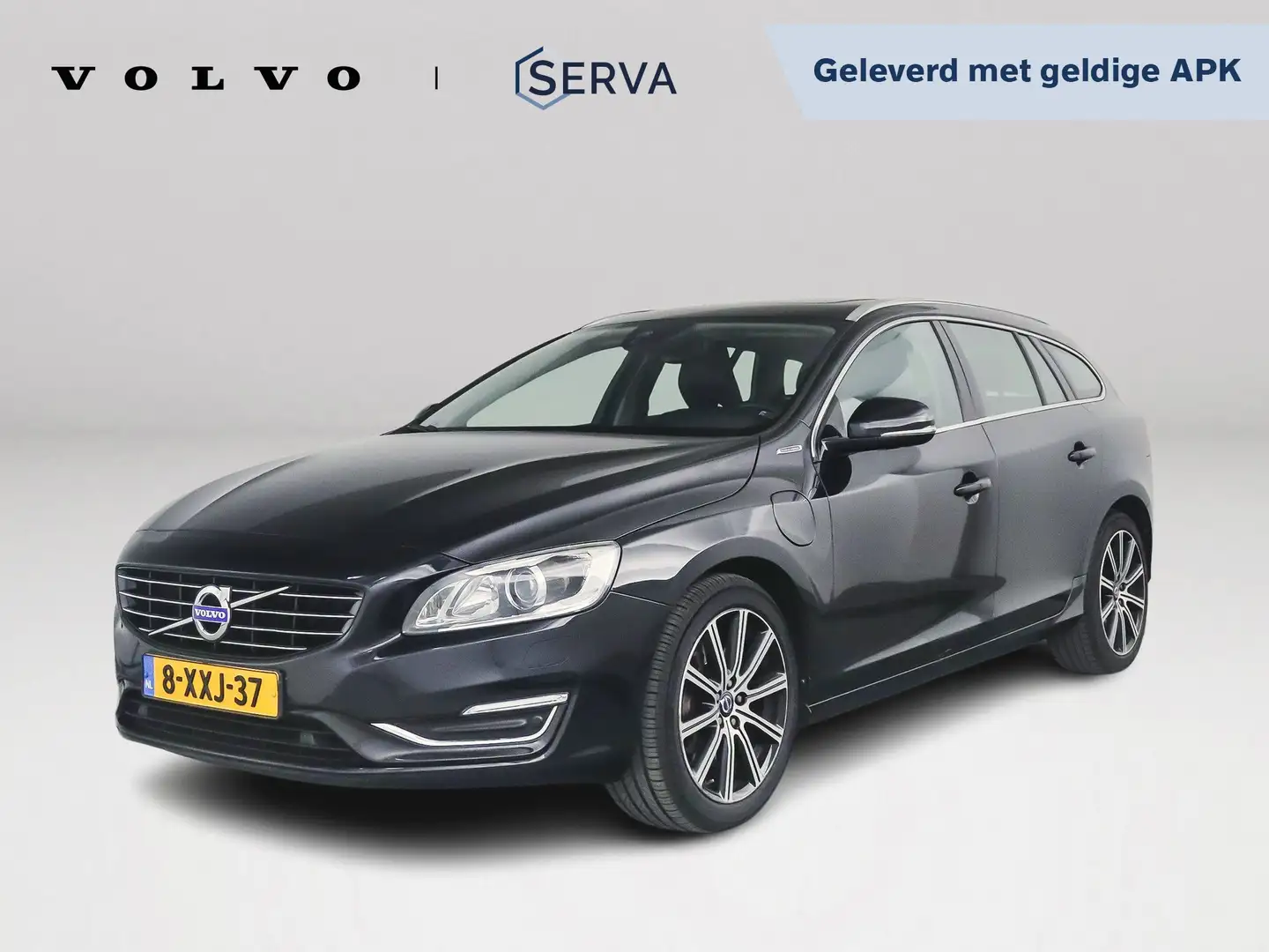 Volvo V60 D6 Aut. AWD Plug-In Hybrid Summum | Parkeercamera Zwart - 1