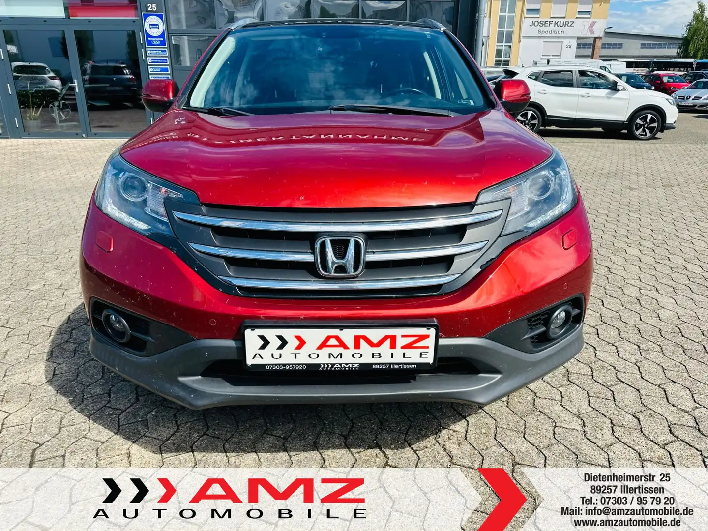 Honda CR-V 2.2 Automatik - Executive Black Edition 4WD Rouge - 2