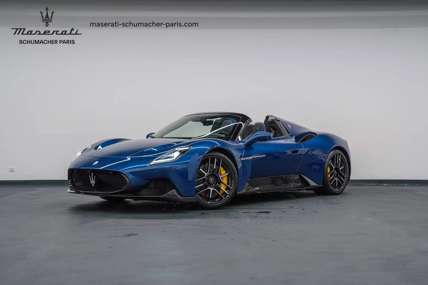 Maserati MC20 MC20 Cielo V6 630 ch Bleu - 2