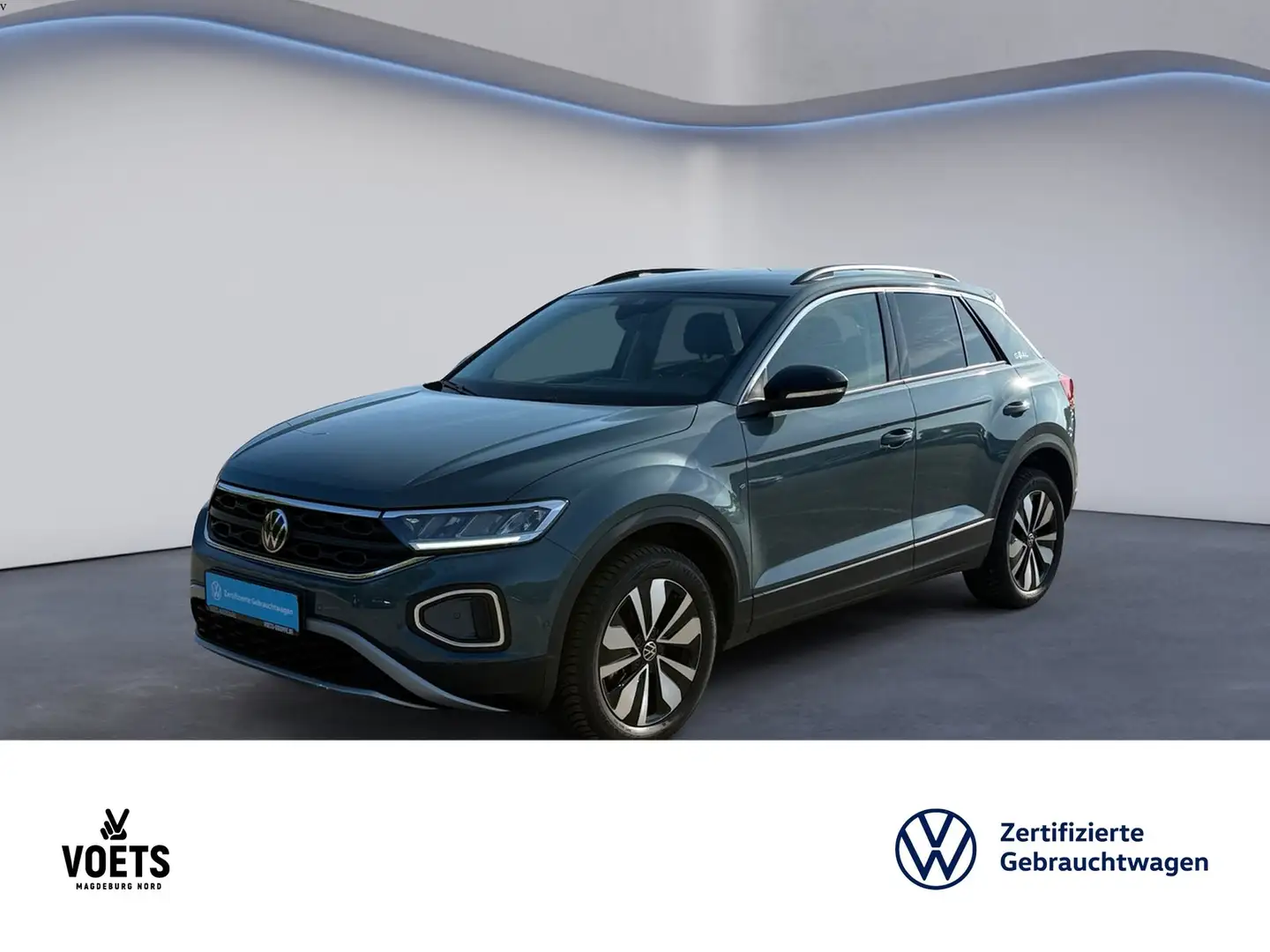 Volkswagen T-Roc 1.0TSI GOAL LED+Sitzhzg.+PDC+Navi Blau - 1