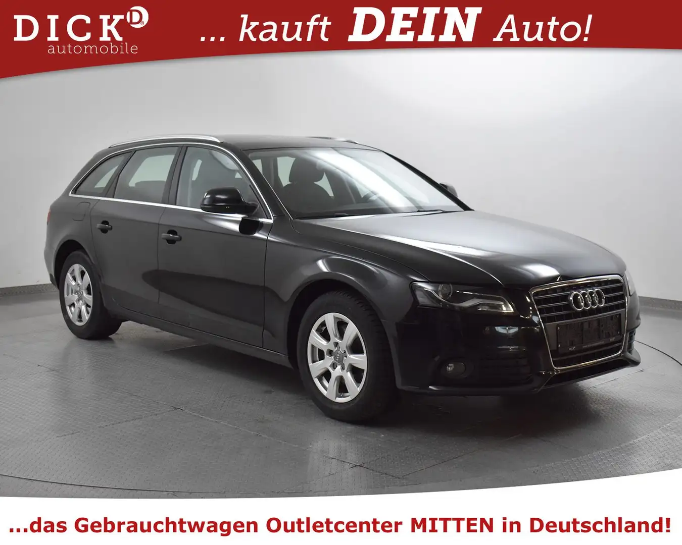 Audi A4 Av 1.8TFSI Ambi GEPFLEGT+XEN+SHZ+AHK+TEMP+PDC Schwarz - 1