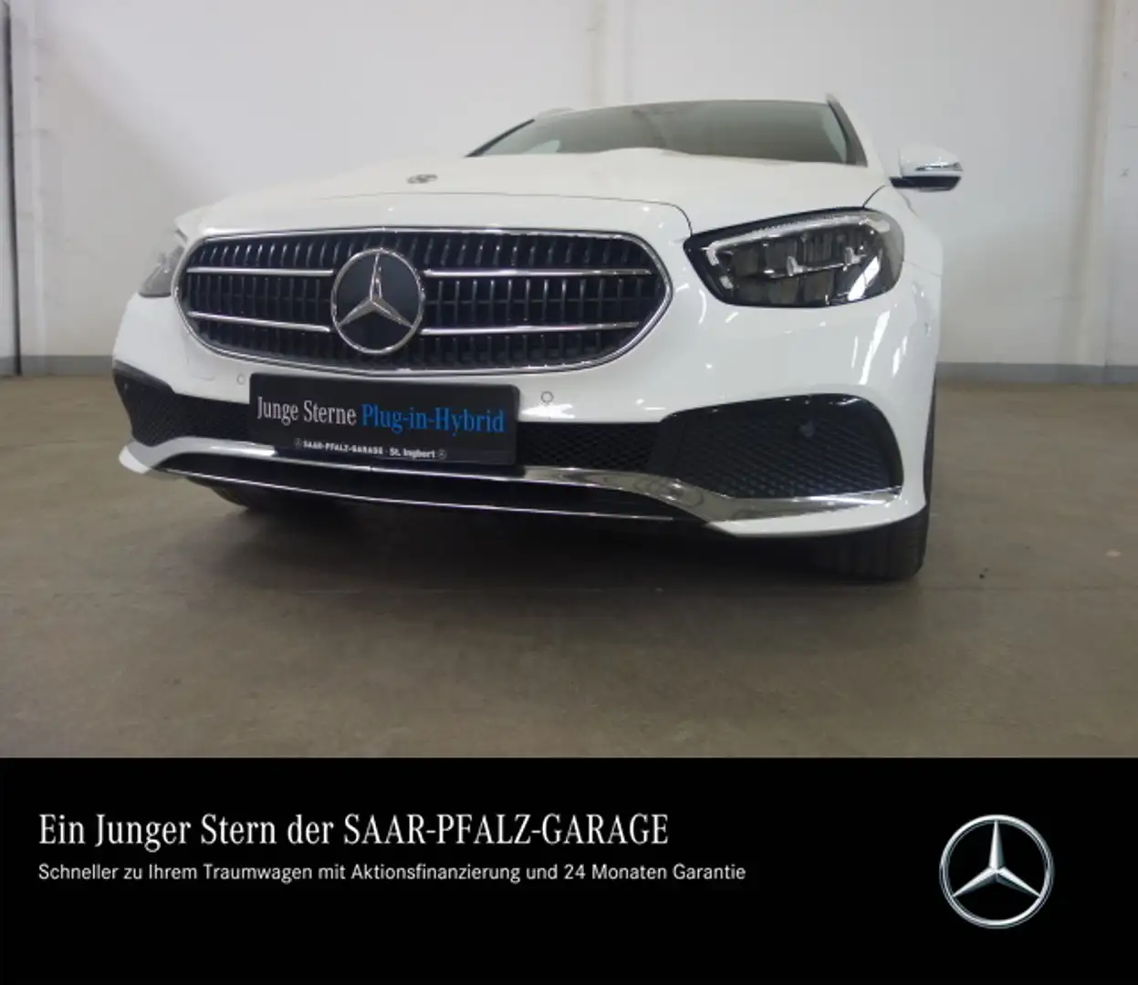 Mercedes-Benz E 300 E 300 de T AVANTGARDE*NAVI*LED*AHK*DAB*PTS*R-KAM Blanco - 2