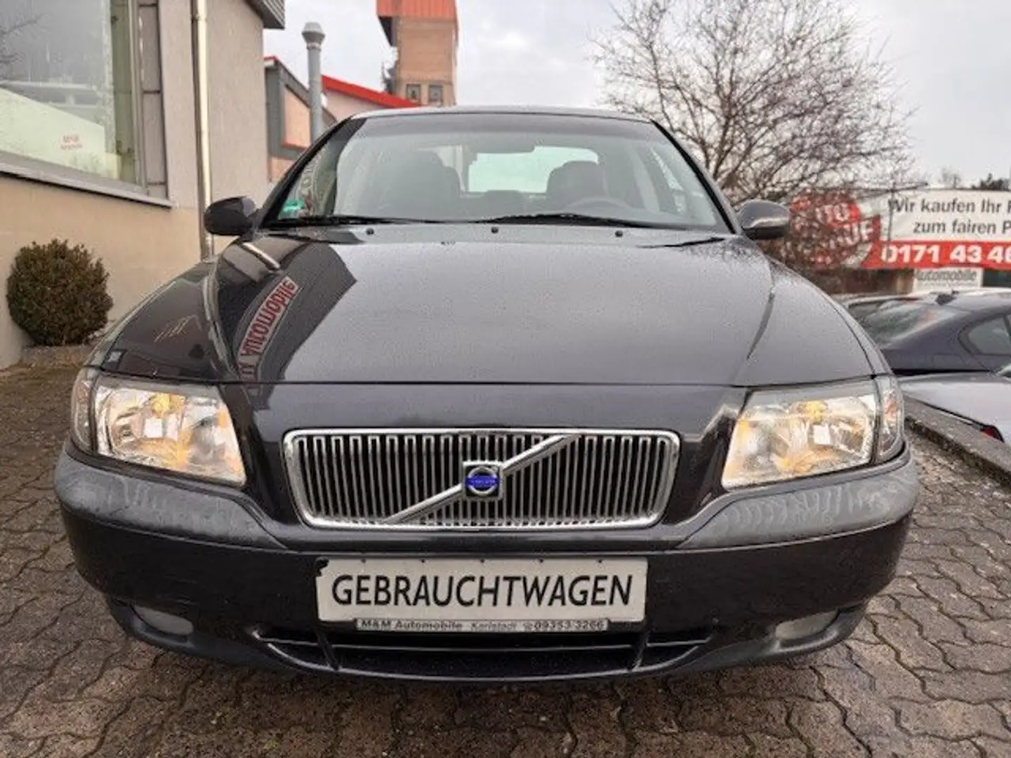 Volvo S80 2.4i *Klimaa.+Leder+GSHD+Autom.+Navi+Voll** Grau - 2