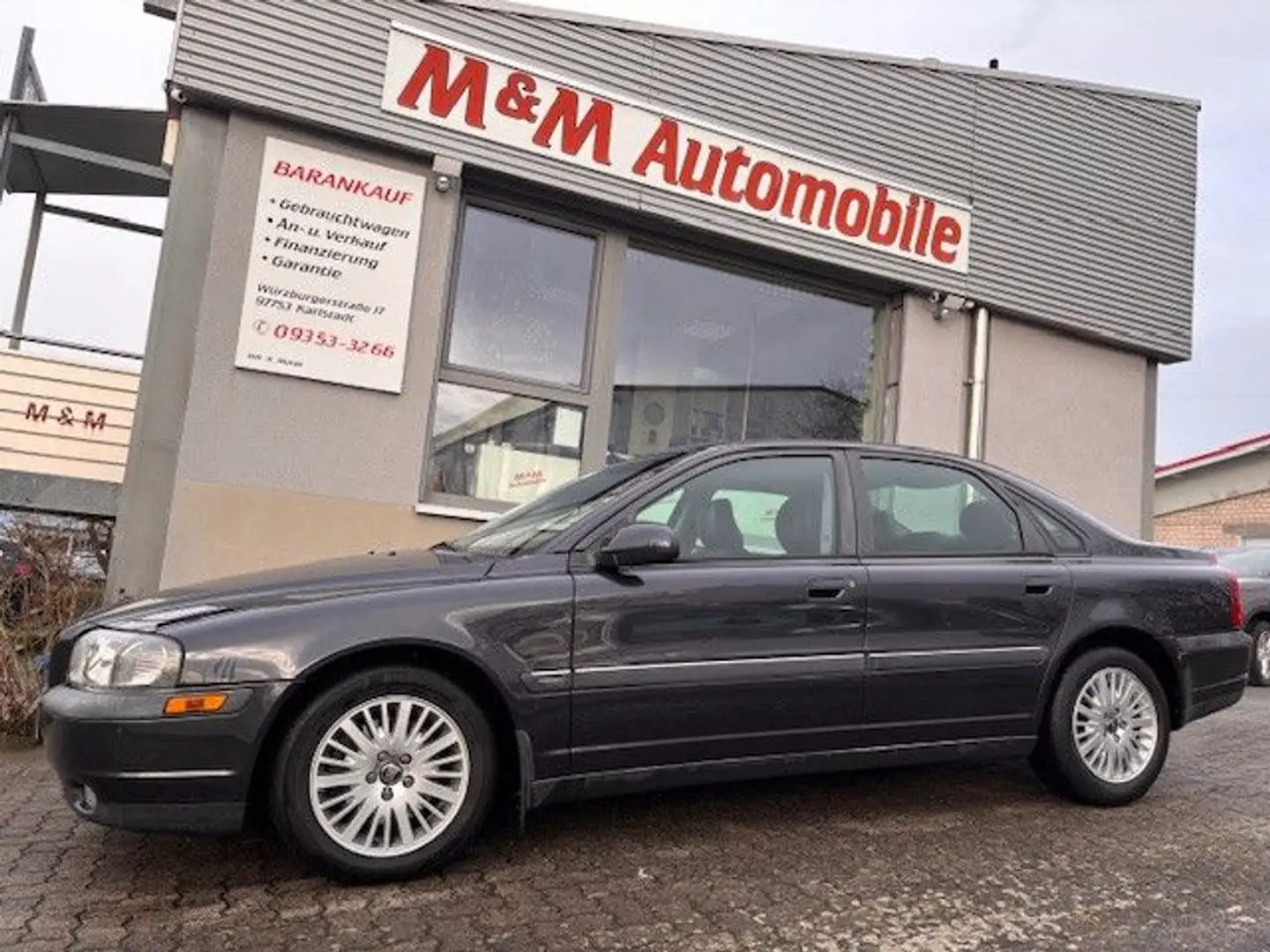 Volvo S80 2.4i *Klimaa.+Leder+GSHD+Autom.+Navi+Voll** Grau - 1