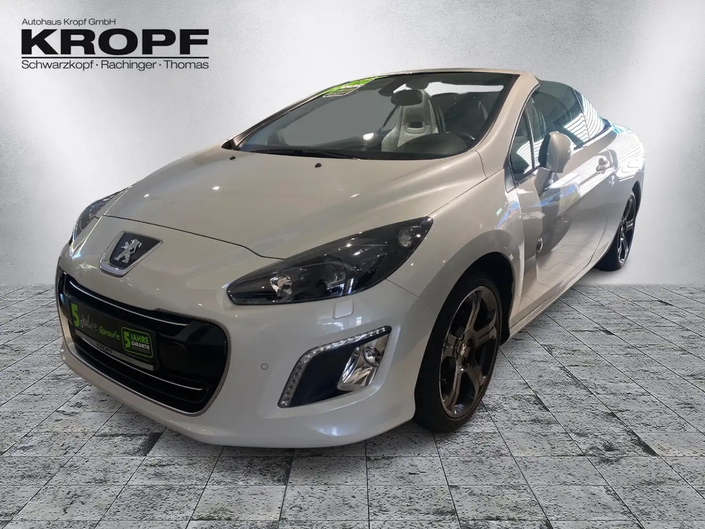 Peugeot 308 CC Cabrio-Coupe 1.6 16V THP Roland Garros Белый - 2