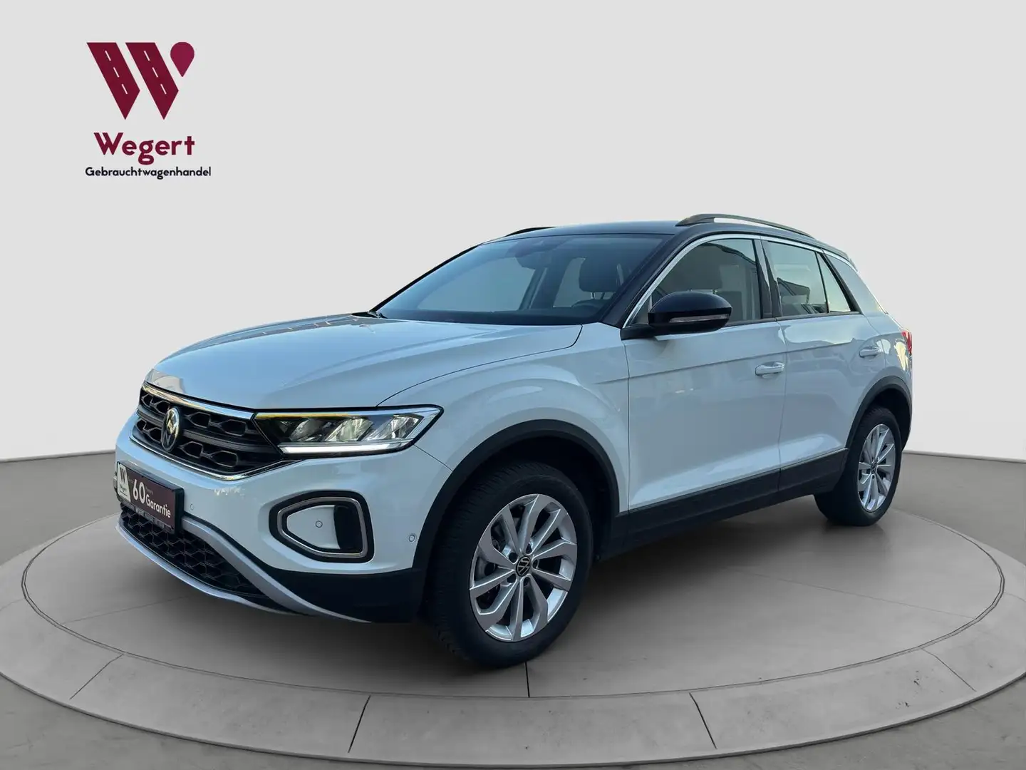 Volkswagen T-Roc Life*ACC*NAVI*CARPLAY*SITZHEIZUNG*R-CAM* Weiß - 1