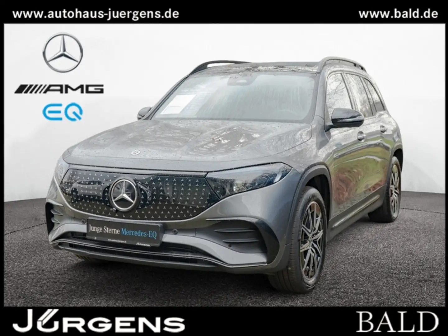 Mercedes-Benz EQB 250 + AMG-Sport/Pano/Burm/360/Distr/7Sitzer Szürke - 1