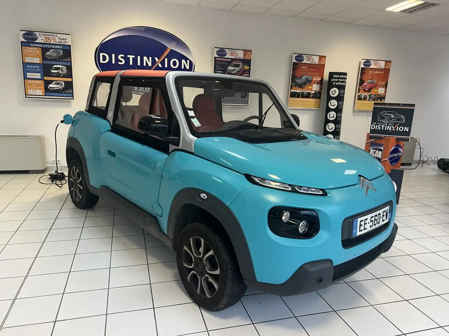 Citroen E-Méhari E-Mehari  CABRIOLET . Niebieski - 2