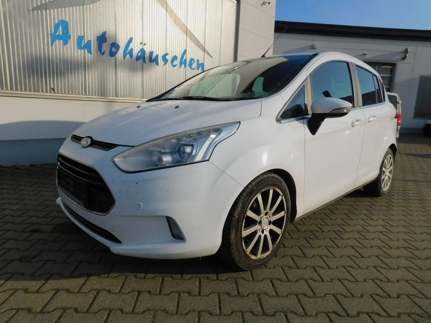 Ford B-Max 1.6 TDCi Titanium Navi/Teilleder/PDC/SH Fehér - 1