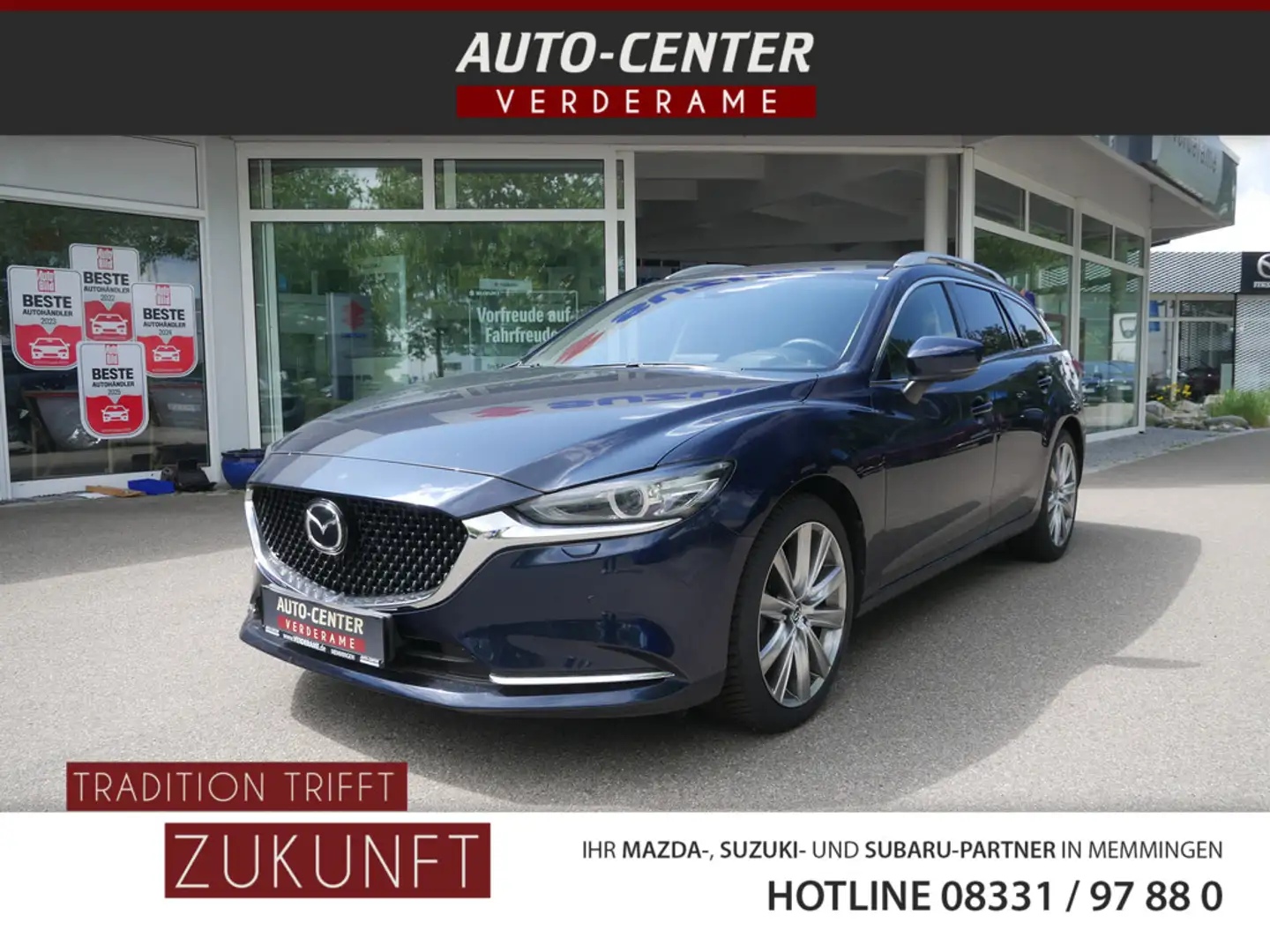 Mazda 6 Kombi SKYACTIV-G 165 Exclusive-Line 360° Blau - 1