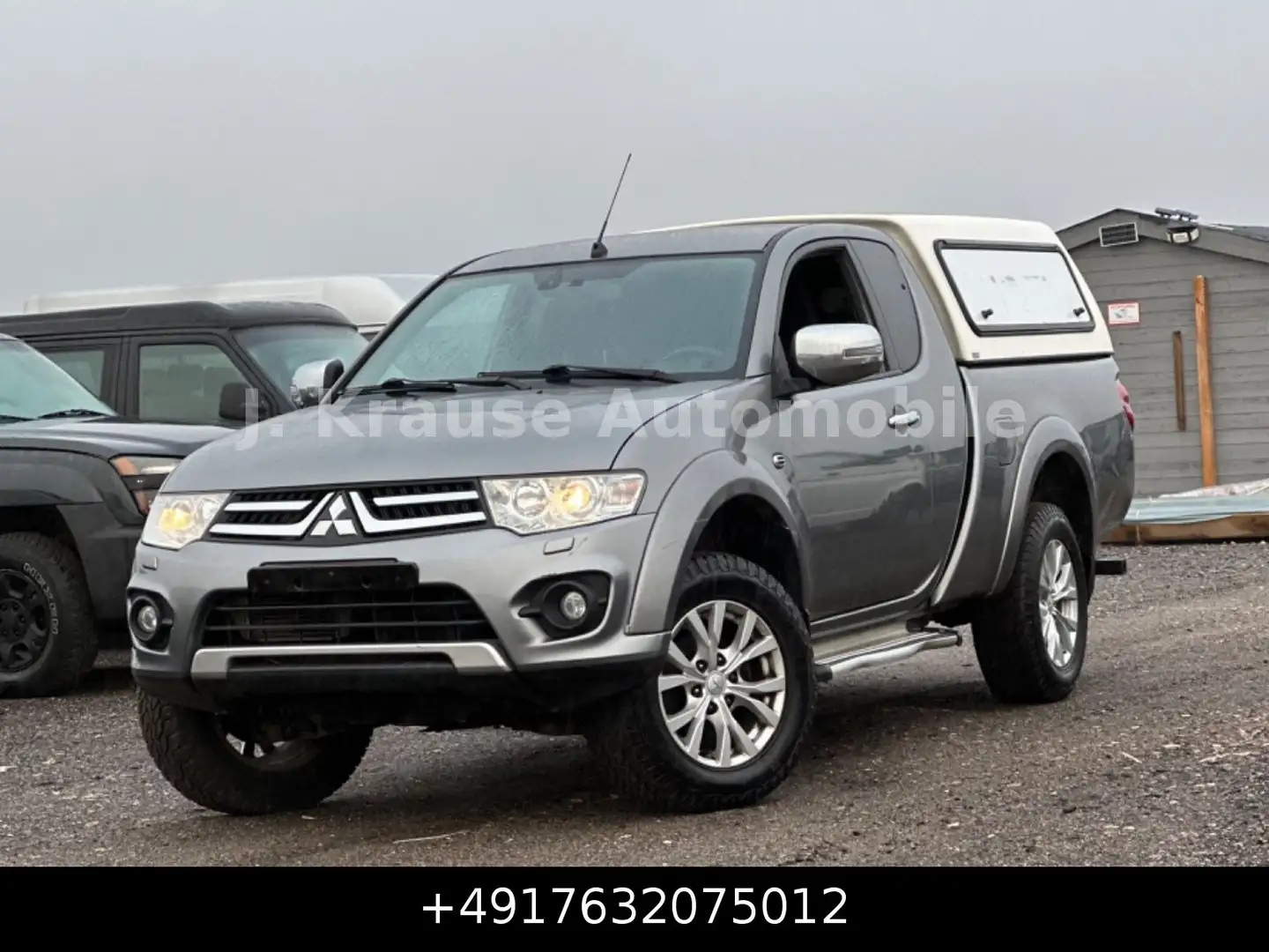 Mitsubishi L200 Plus Club Cab 4WD 1.Hand Klima Tüv 03/25 Gri - 1