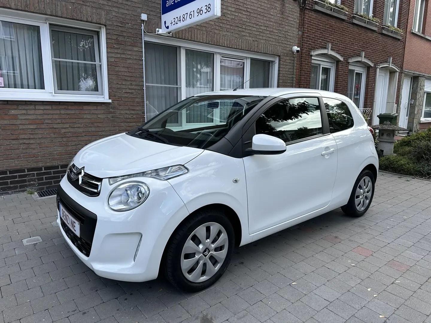 Citroen C1 1.2i! Nieuwstaat* Airco* 34000km* Garantie! Weiß - 2