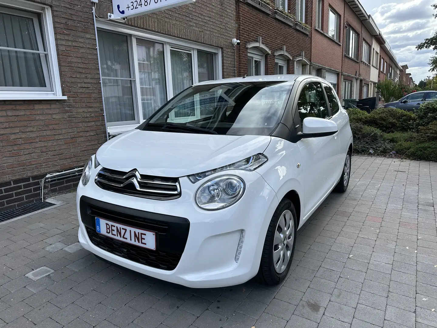 Citroen C1 1.2i! Nieuwstaat* Airco* 34000km* Garantie! Weiß - 1