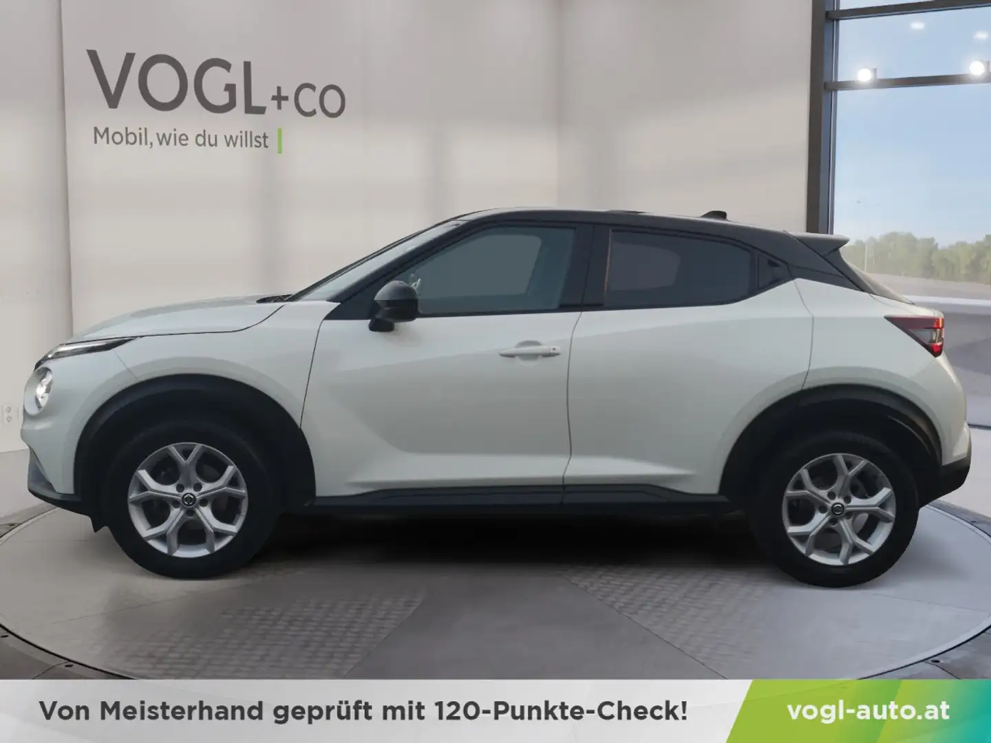 Nissan Juke N-Connecta 1,0 DIG-T 114 PS 7-DCT Weiß - 2