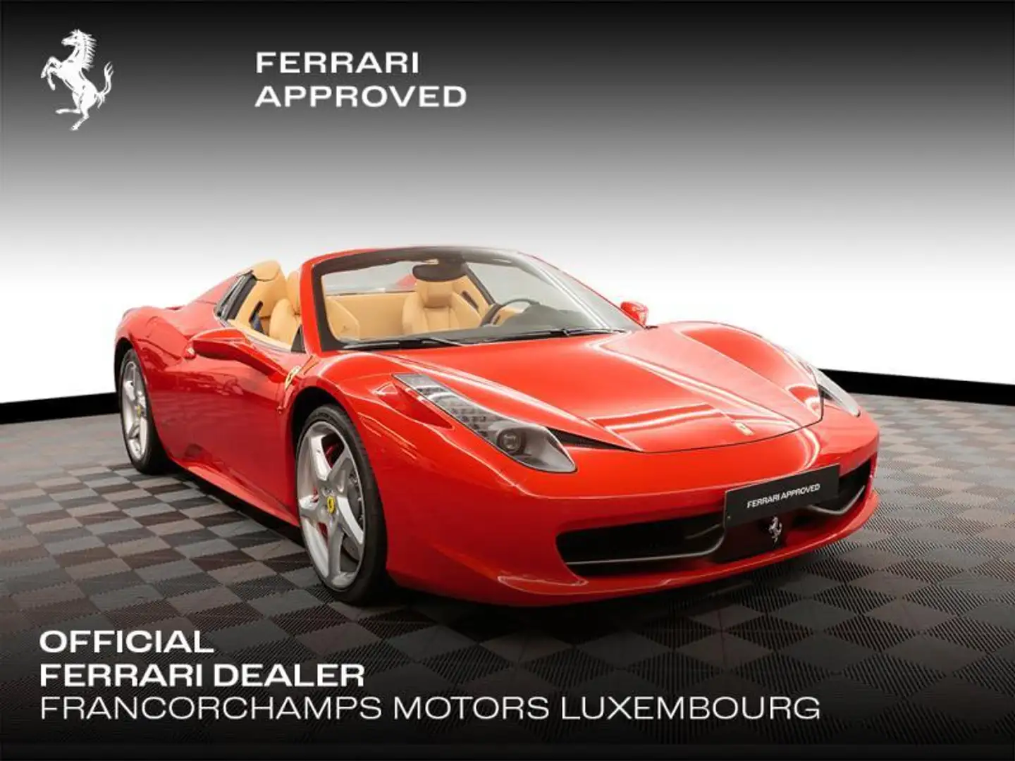 Ferrari 458 Spider - Delivery Mileage Rouge - 1