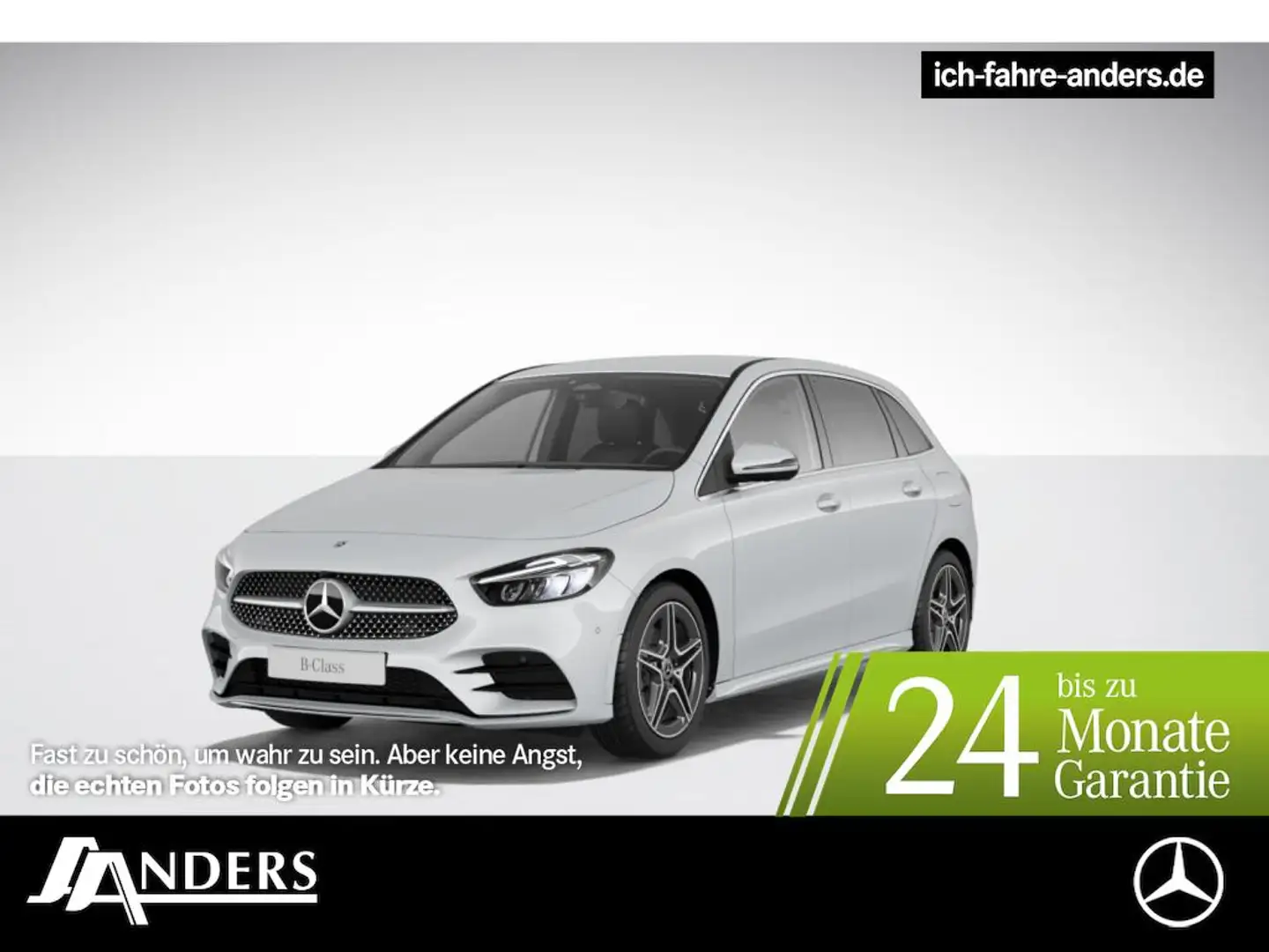 Mercedes-Benz B 200 AMG+AHK+SHZ+PDC+SpurW+S-Sitz+KAM+ParkAss. White - 1