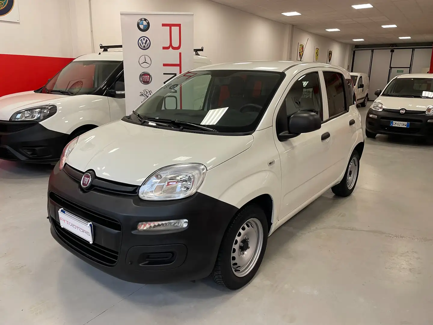 Fiat Panda Van 1.0 70cv Hybrid Euro 6D-TEMP Bianco - 2