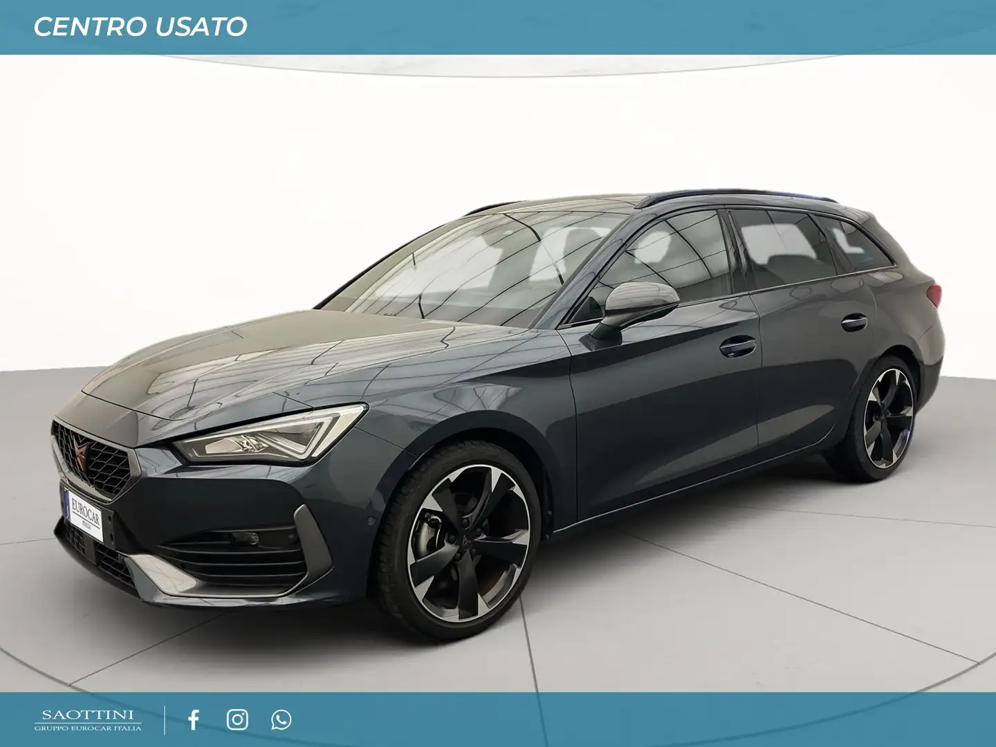 CUPRA Leon 1.5 Hybrid 150 CV DSG Grigio - 1