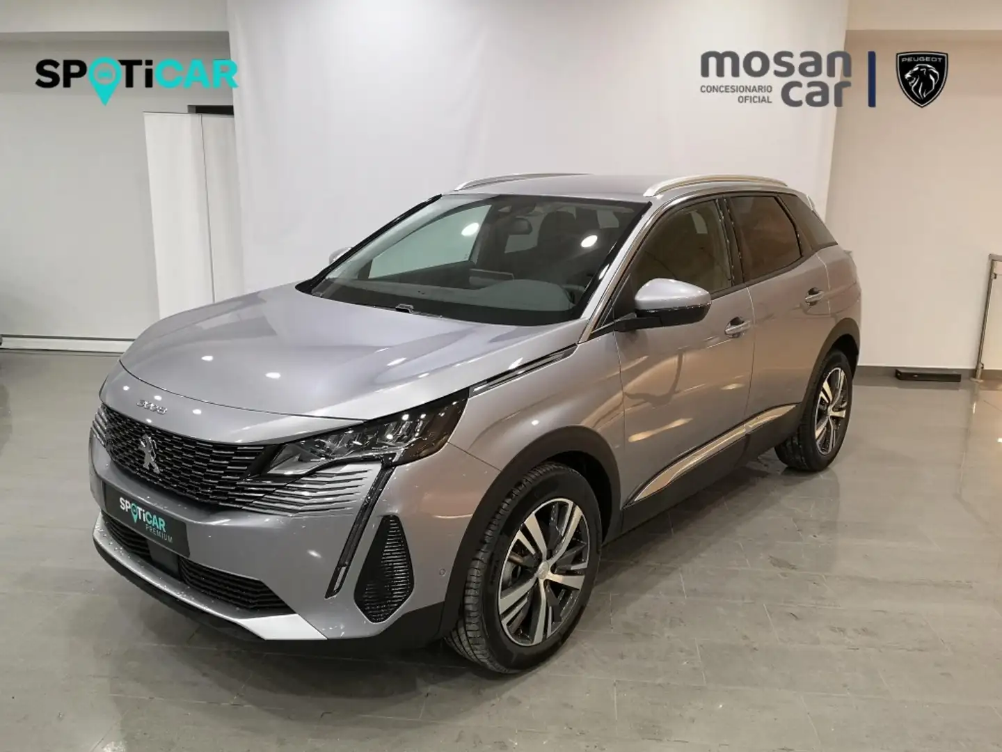 Peugeot 3008 1.2 PURETECH 130 ALLURE PACK GPS LL18 RADAR AV AR+ Grau - 1