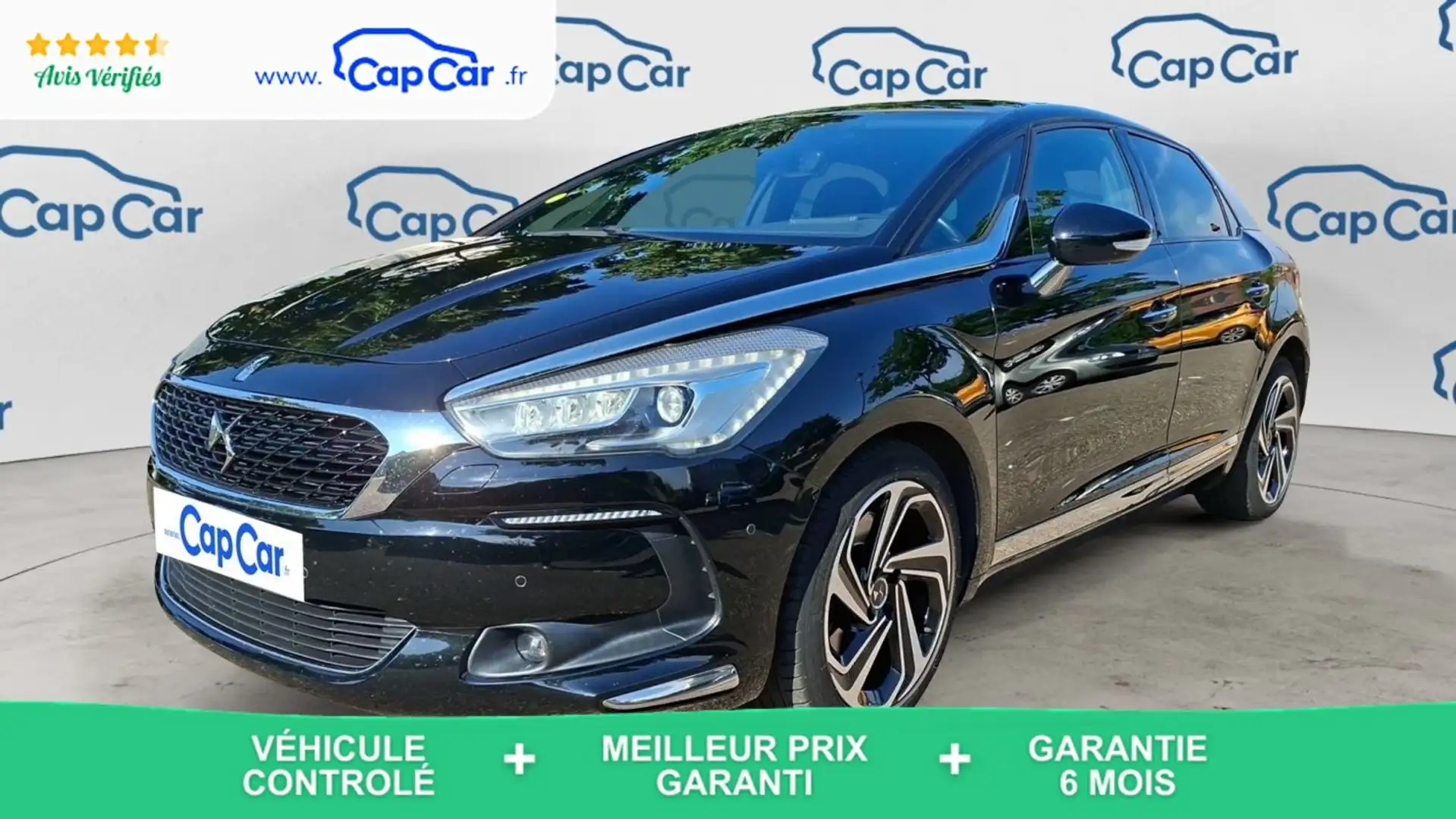 DS Automobiles DS 5 2.0 BlueHDi 180 EAT6 Sport Chic Fekete - 1