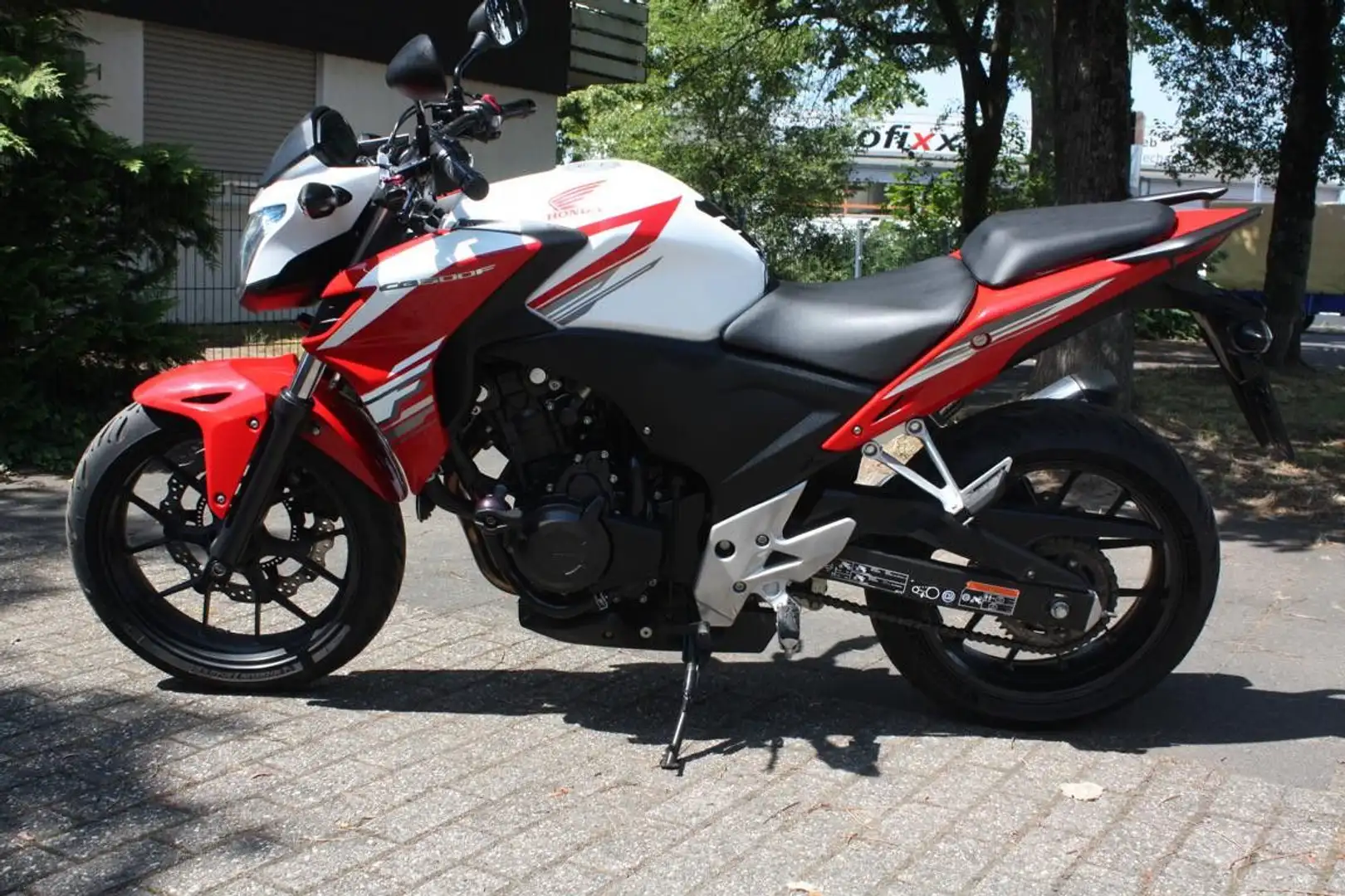 Honda CB 500 FA Biały - 2