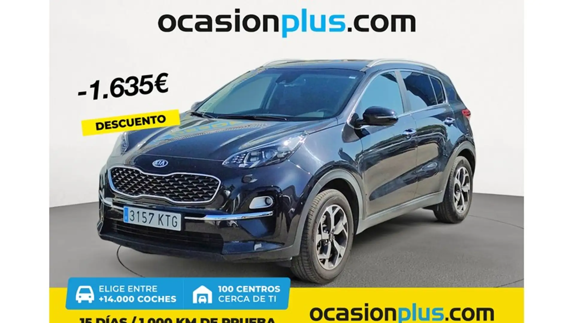 Kia Sportage 1.6 GDi Drive 4x2 132 Zwart - 1