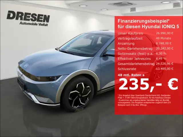 Hyundai IONIQ 5 TECHNIQ/Navi/Rückfahrkamera/Sitzheizung/Klimaauto.