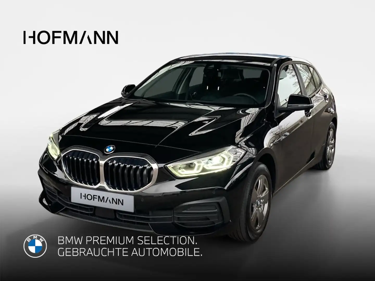 BMW 118 Advantage Schwarz - 1