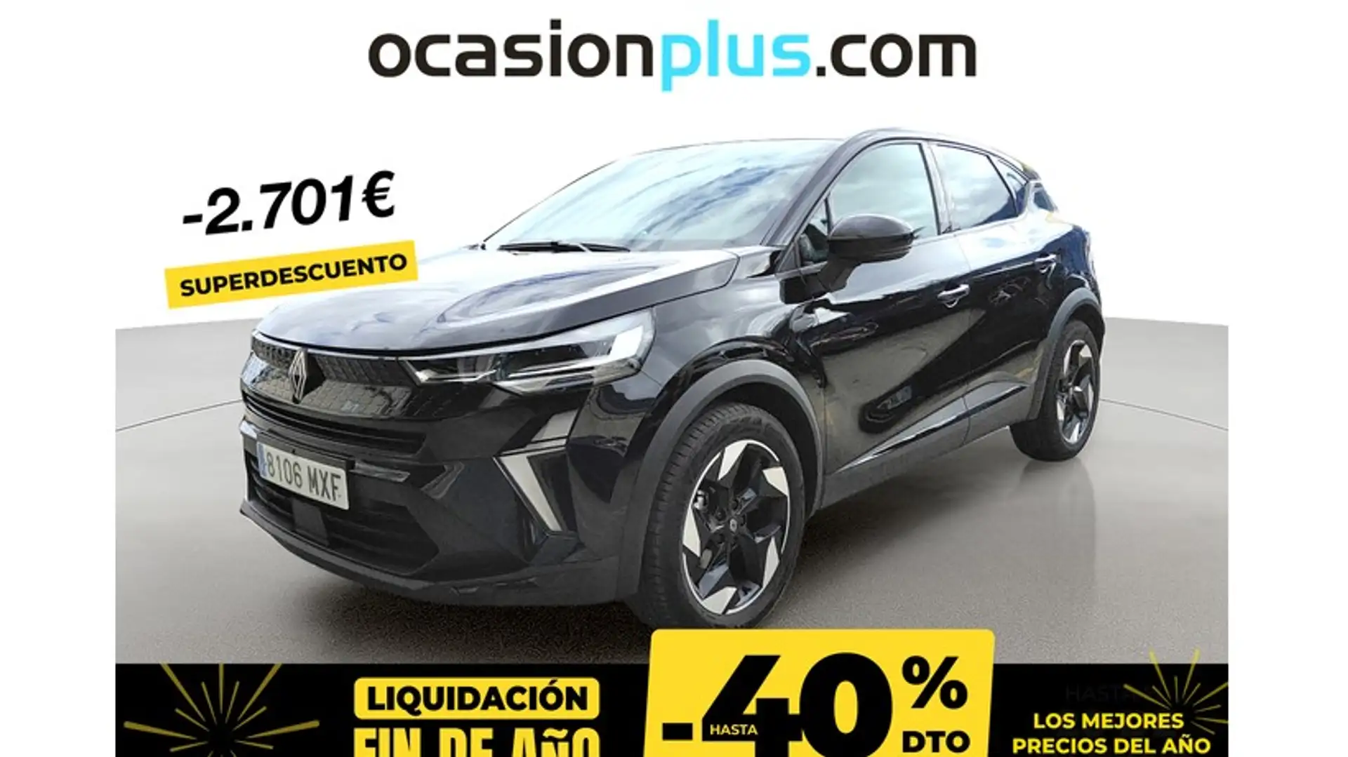 Renault Captur TCe Techno 67kW Noir - 1