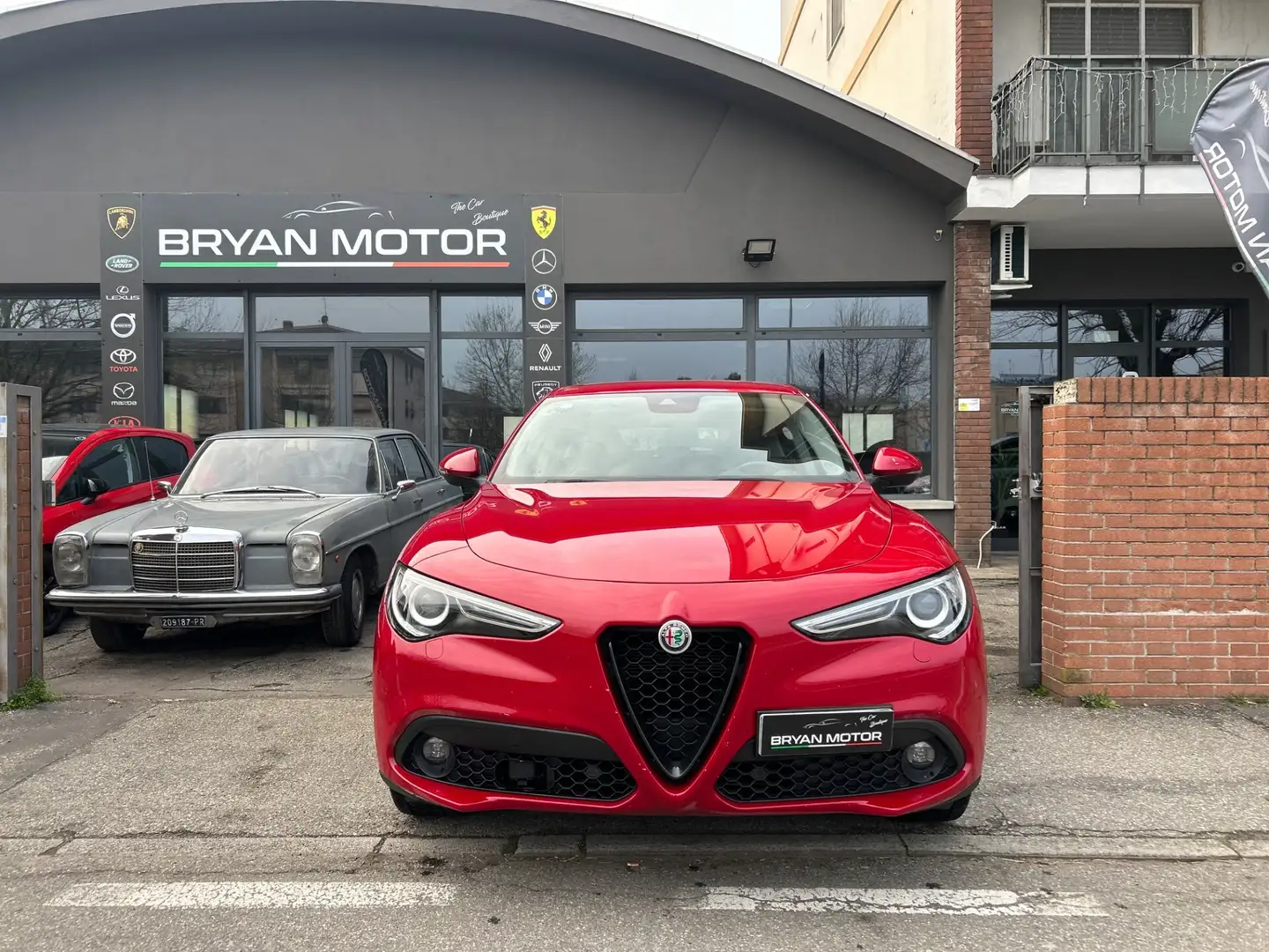 Alfa Romeo Stelvio 2.2 Turbodiesel 190 CV AT8 Q4 Sprint Rosso - 2