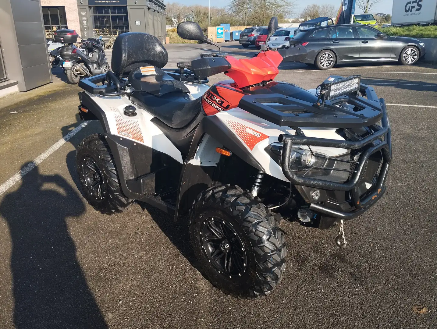 Kymco MXU 700 Blanc - 2