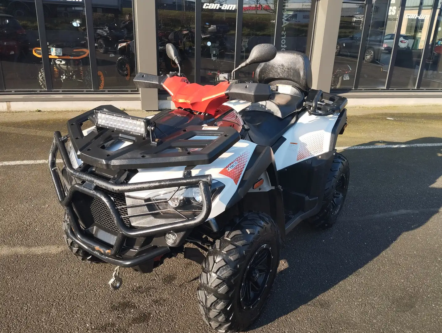 Kymco MXU 700 Blanc - 1