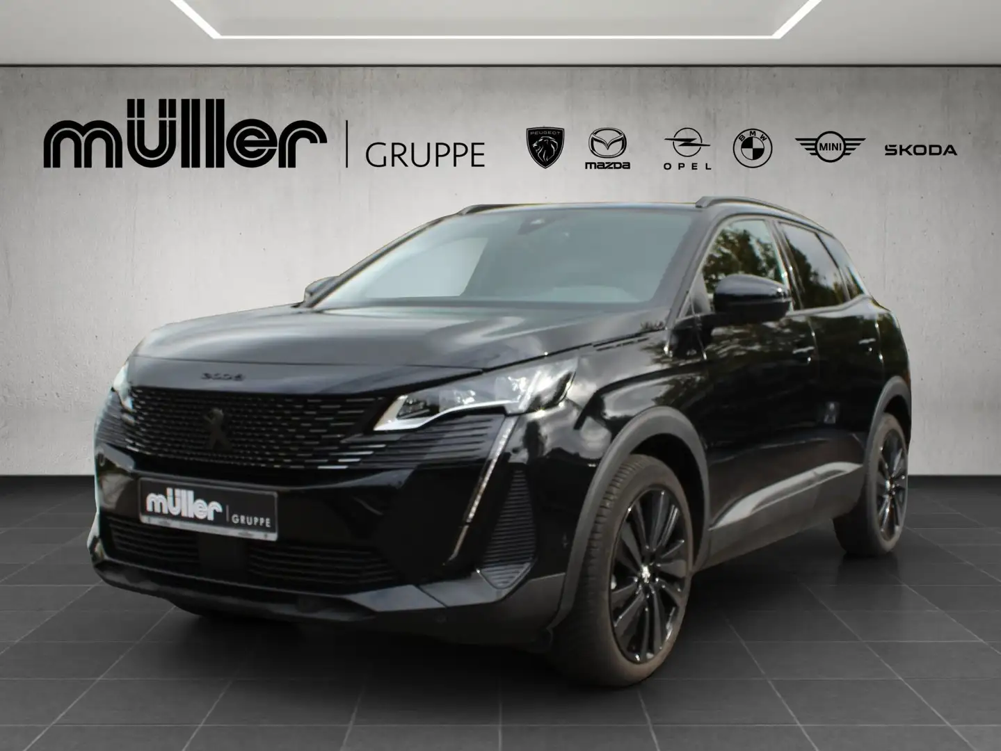 Peugeot 3008 PureTech 130 EAT8 GT Schwarz - 1