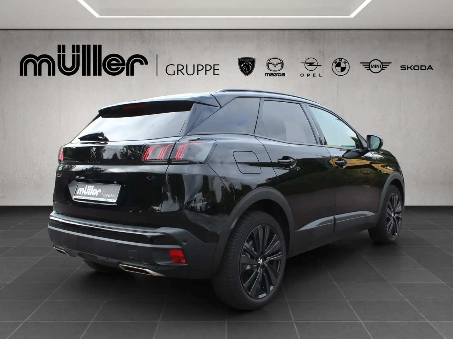Peugeot 3008 PureTech 130 EAT8 GT Schwarz - 2
