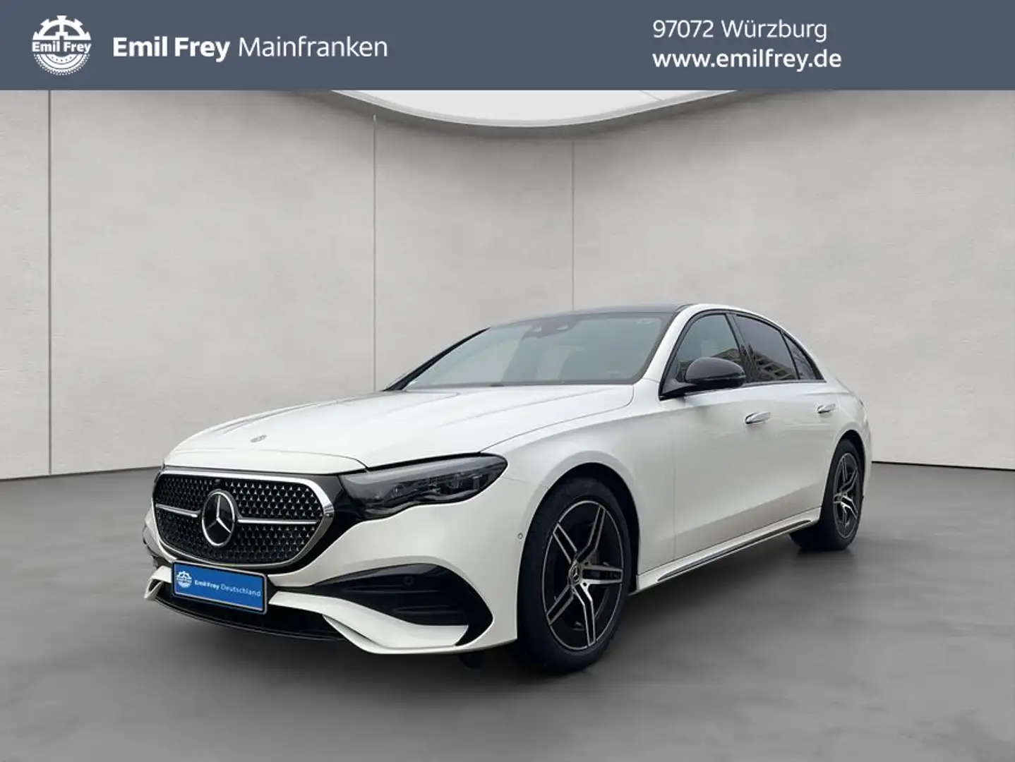 Mercedes-Benz E 200 E-Klasse Weiß - 1