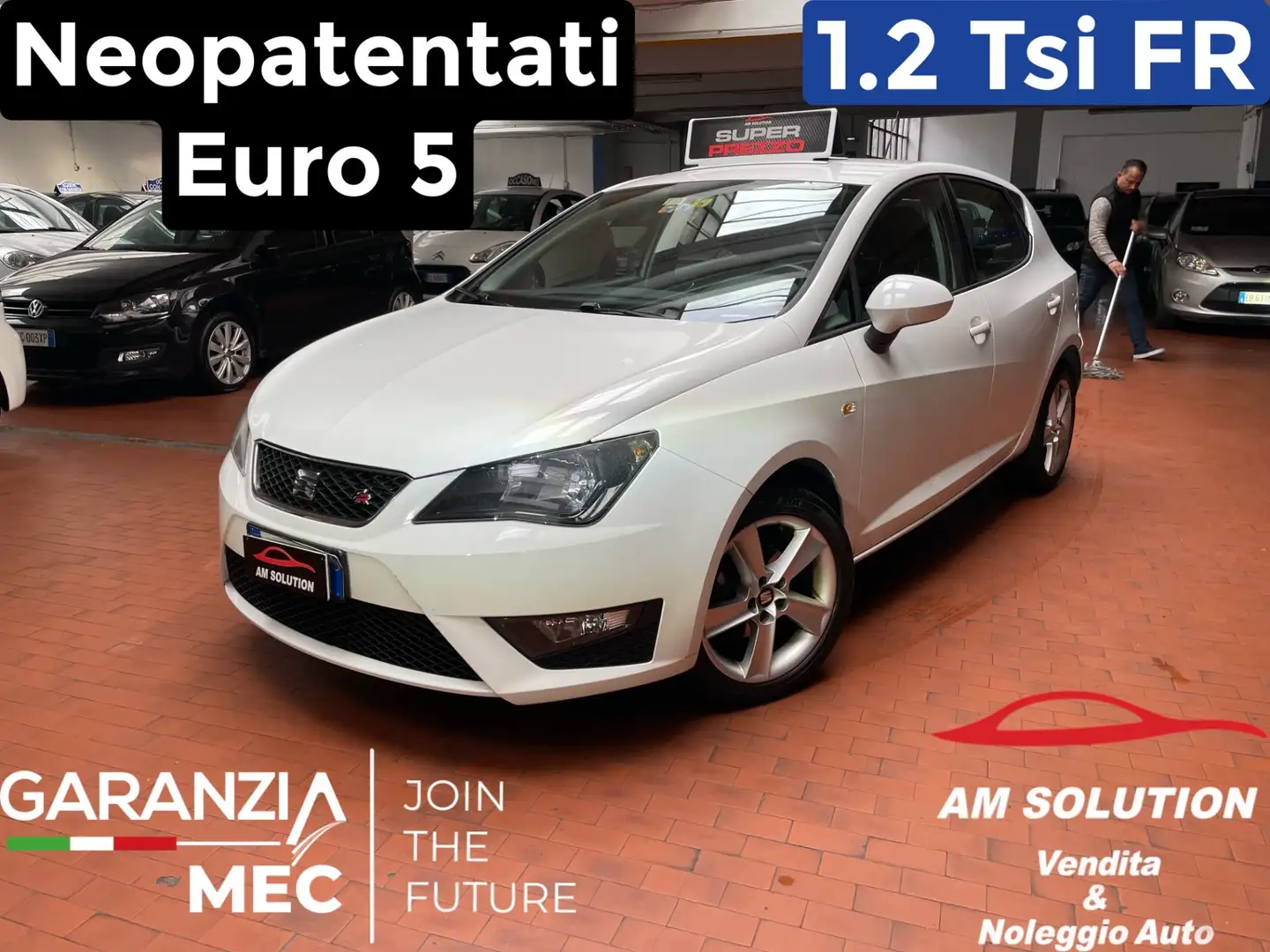 SEAT Ibiza Ibiza 1.2 TSI FR Neopatentati Euro 5 Bianco - 1
